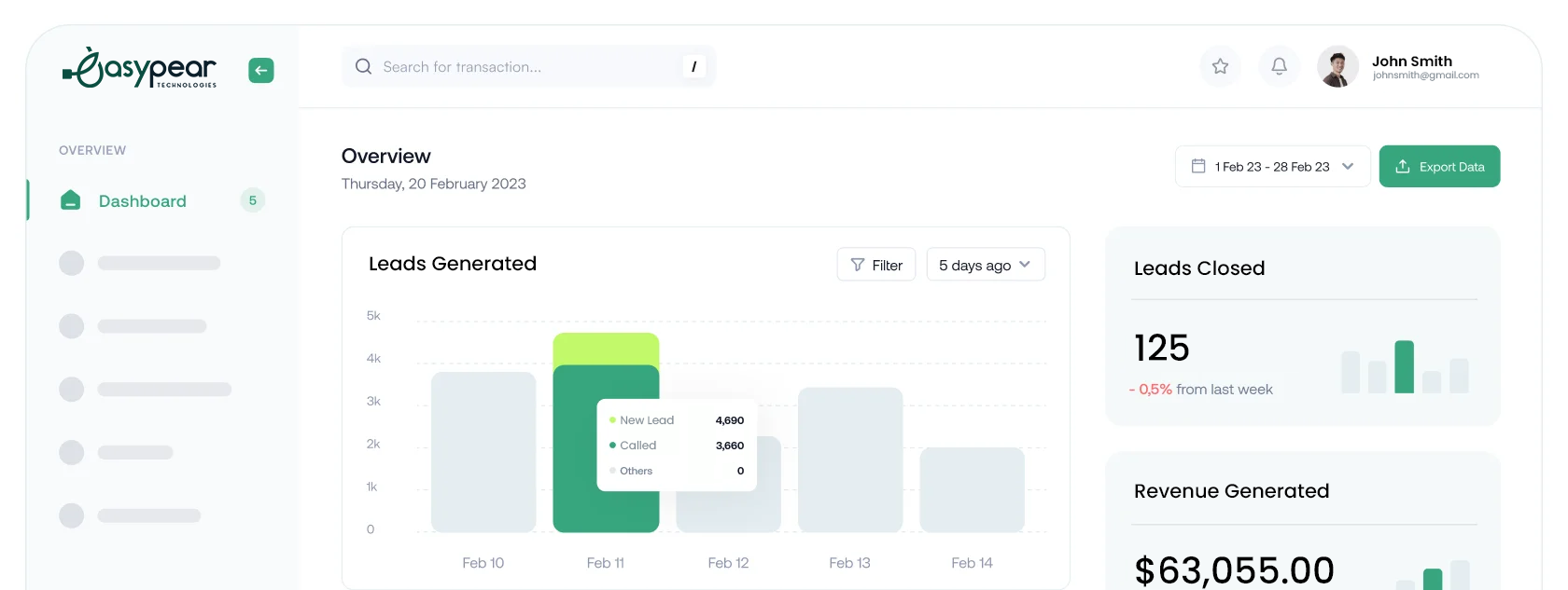 EasyPear CRM Solutions
